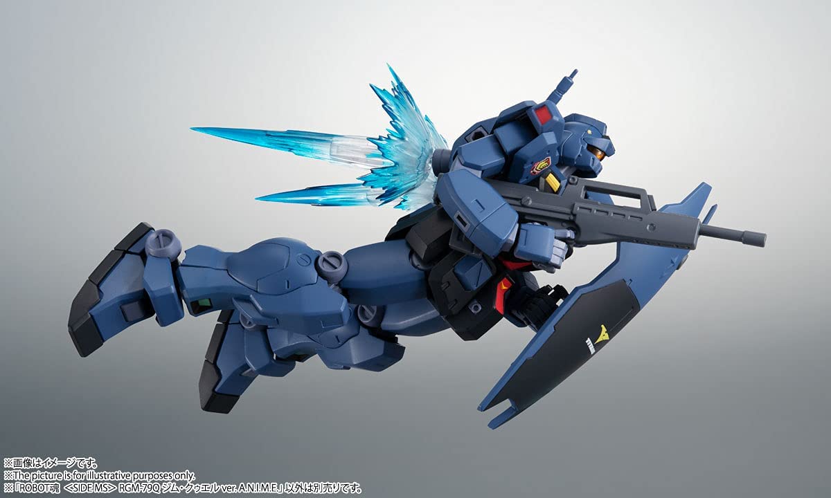 Tamashi Nations - Mobile Suit Gundam 0083 Stardust Memory - RGM-79Q GM Quel Version A.N.I.M.E., Bandai Spirits Metal Robot Spirits Action Figure Super Anime Store