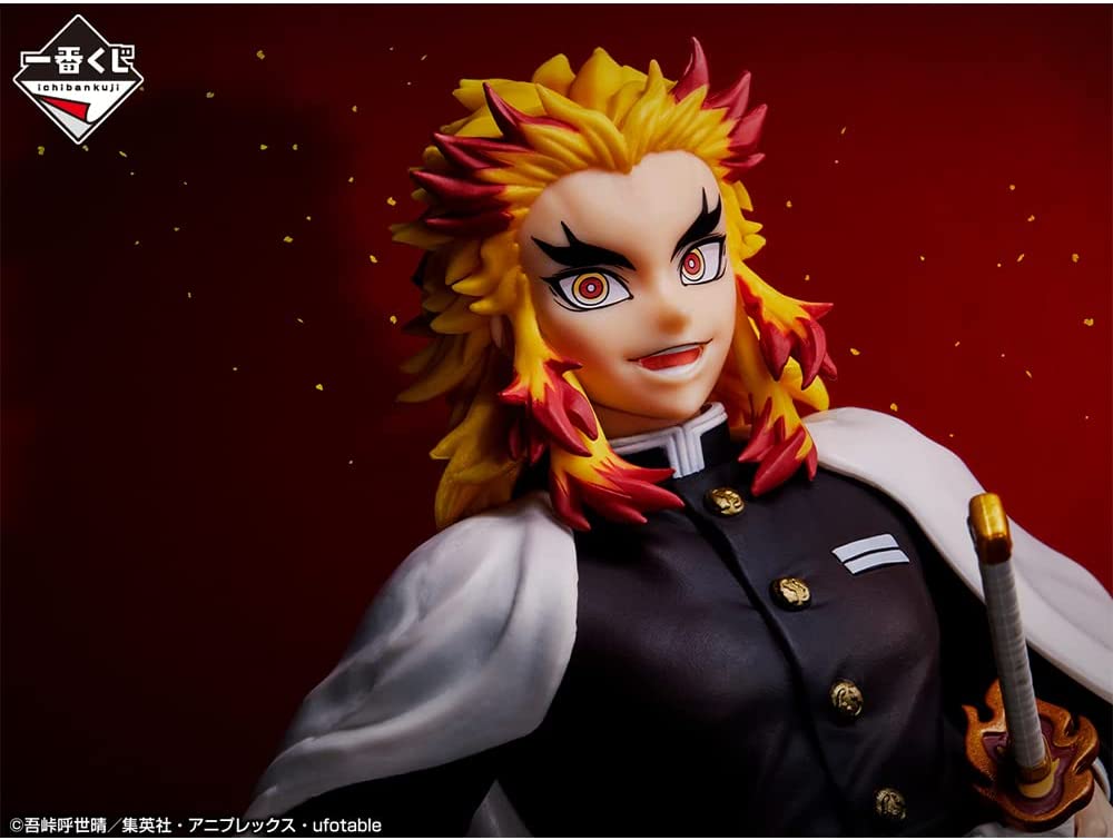 Ichiban - Demon Slayer: Kimetsu no Yaiba - Kyojuro Rengoku (The Hashira), Bandai Spirits Ichibansho Figure