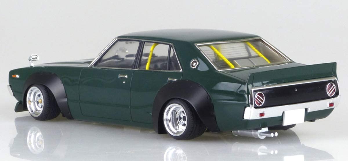 Aoshima 1/24 Scale Liberty Walk No.8 LB Works Kenmeri 4Dr 2015 Ver. - Plastic Model Kit