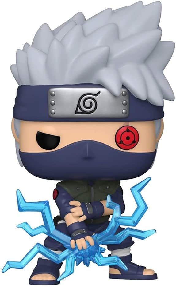 Funko POP 1103 Anime: Naruto Shippuden Kakashi (Raikiri) Glow-in-The-Dark Vinyl Figure Exclusive
