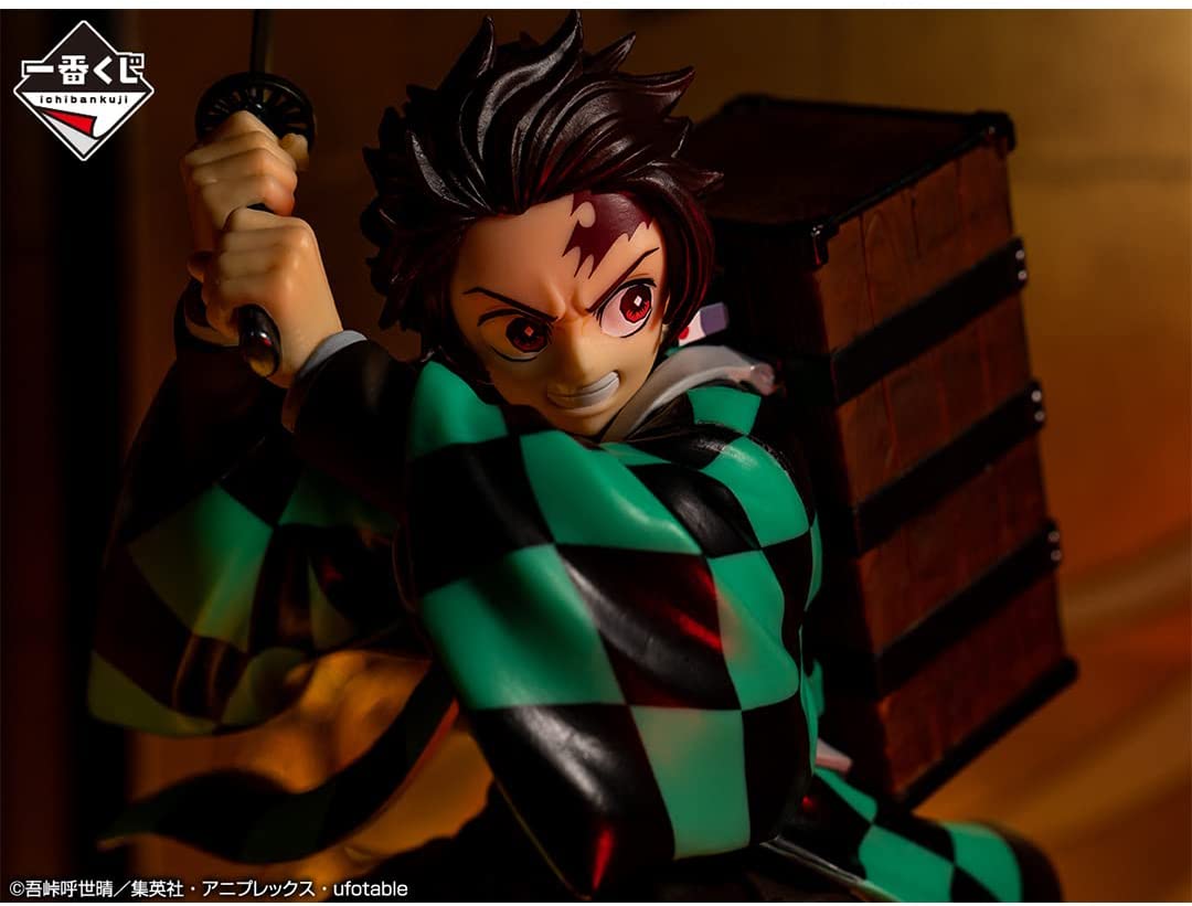 Tanjiro Kamado (The city where demons dwell) "Demon Slayer: Kimetsu no Yaiba", Bandai Spirits Ichibansho Figure
