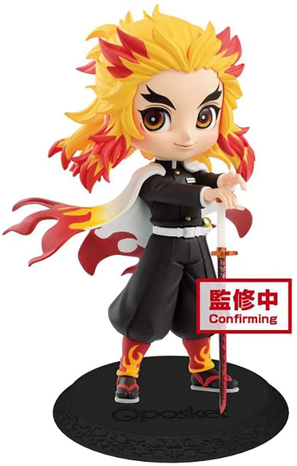Banpresto Demon Slayer: Kimetsu no Yaiba Q posket KYOJURO RENGOKU (ver.A) Figure Super Anime Store