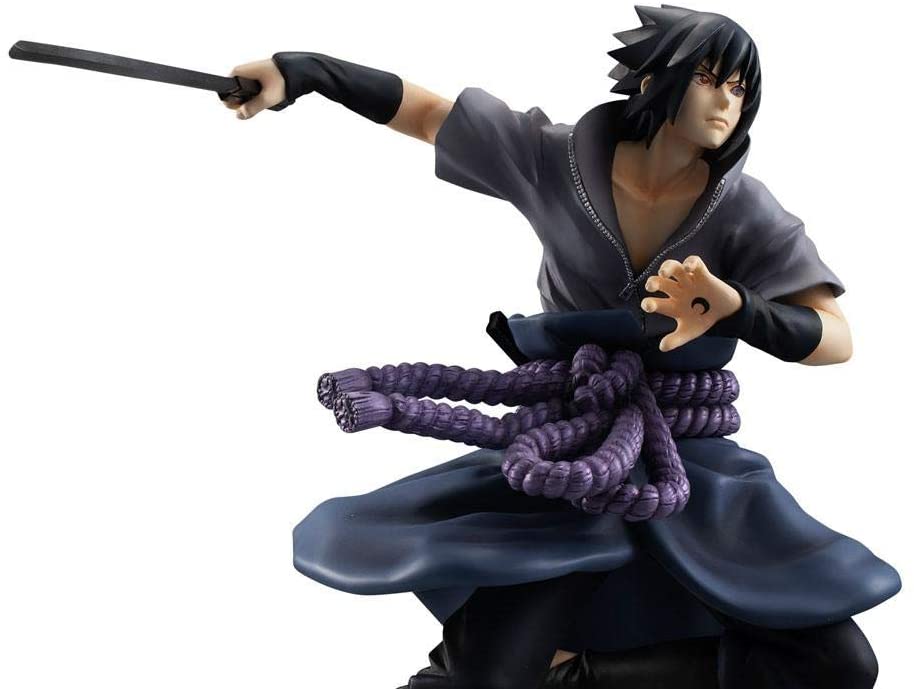 Naruto Shippuden Gem Series Naruto Sasuke Uchiha Shinobi World War Ver. Figure Super Anime Store
