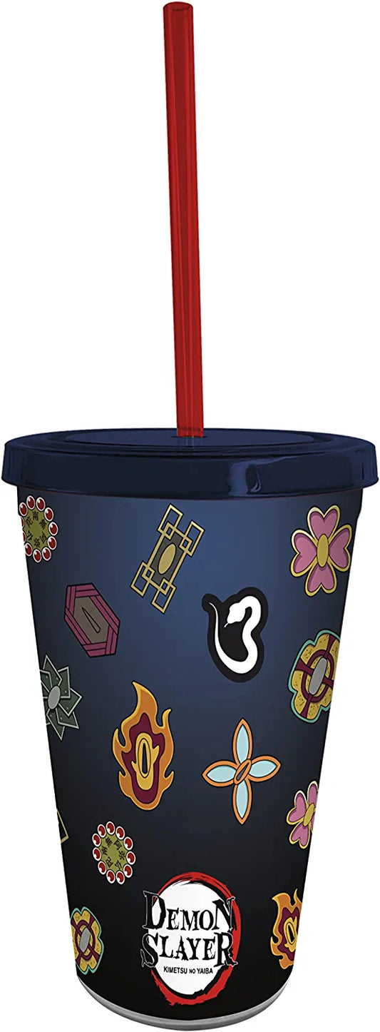 DEMON SLAYER - Vaso de plástico Pillars, 16 oz.