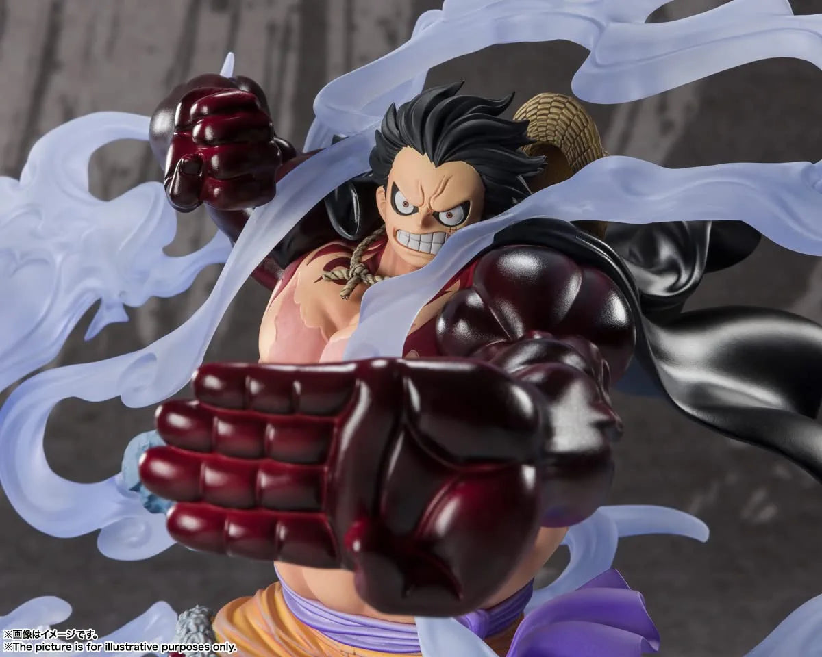 NACIONES TAMASHII - One Piece - Mono .D. Luffy (Gear4 Batalla de monstruos en Onigashima), Figura de Bandai Spirits FiguartsZERO