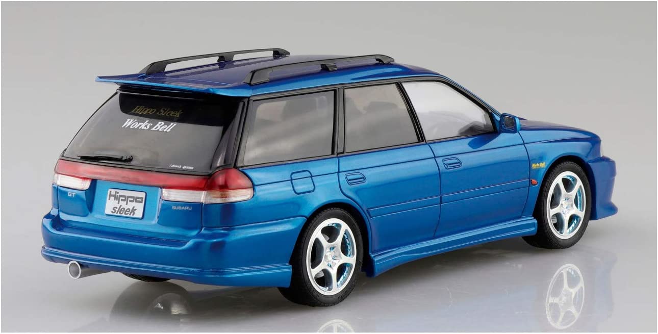 Aoshima 1/24 Scale Kit 58008 Hippo Sleek BG5 Legacy Touring Wagon '93 (Subaru) Model Kit
