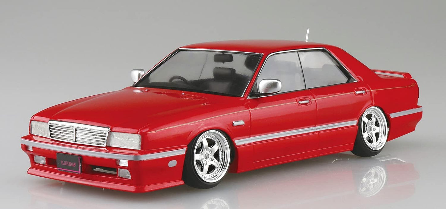 Aoshima 1/24 Scale Y31 CIMA Obayashi Ver. '89Nissan - Plastic Model Building Vehicle Kit