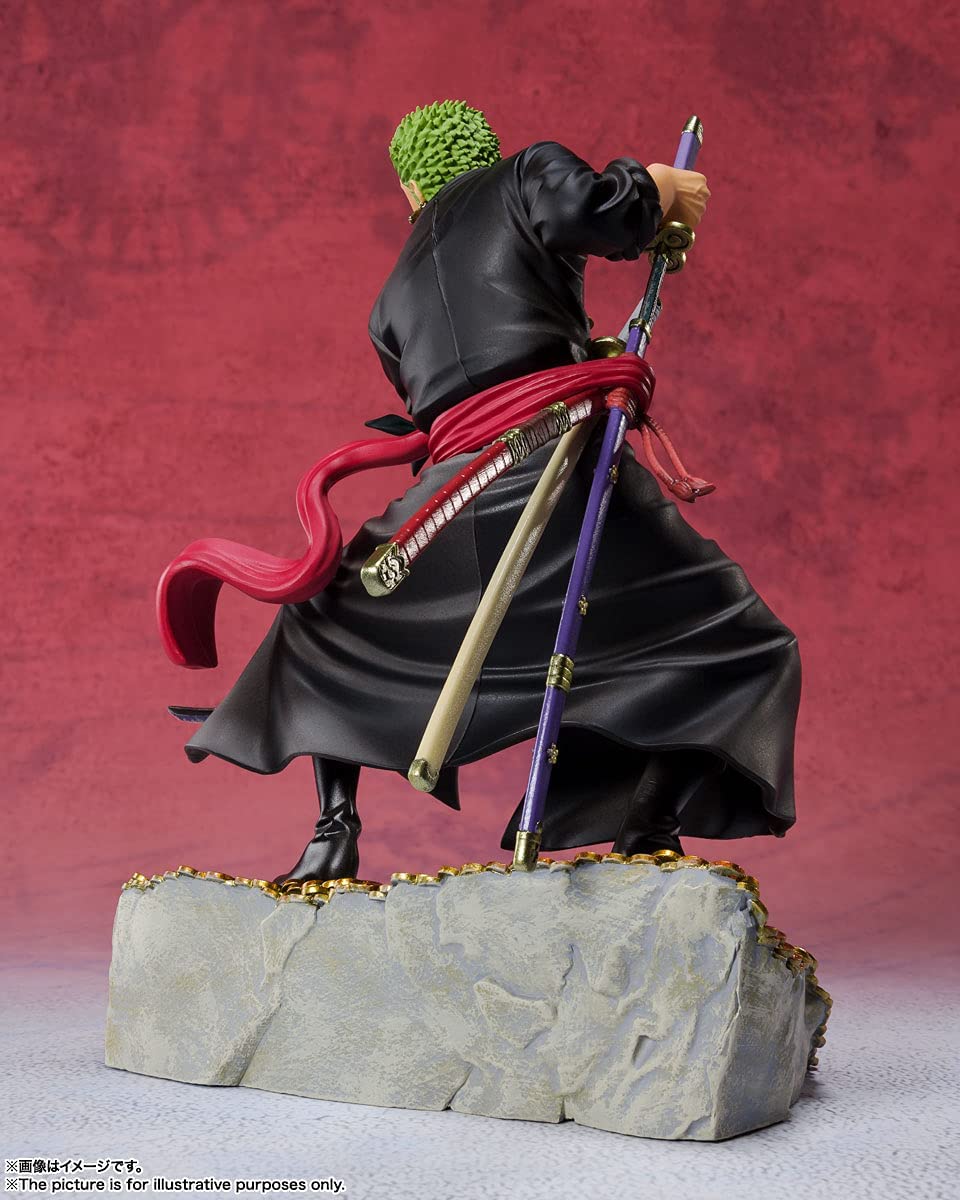 Tamashi Nations - One Piece - Roronoa Zoro - WT100 Commemorative Eiichiro Oda Illustration DAIKAIZOKU HYAKKEI, Bandai Spirits Figuarts Zero Figure