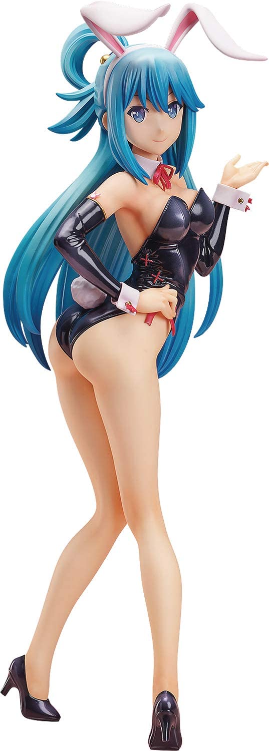 KONO SUBARASHII SEKAI AQUA 1/4 PVC FIGURE BARE LEG BUNNY Super Anime Store