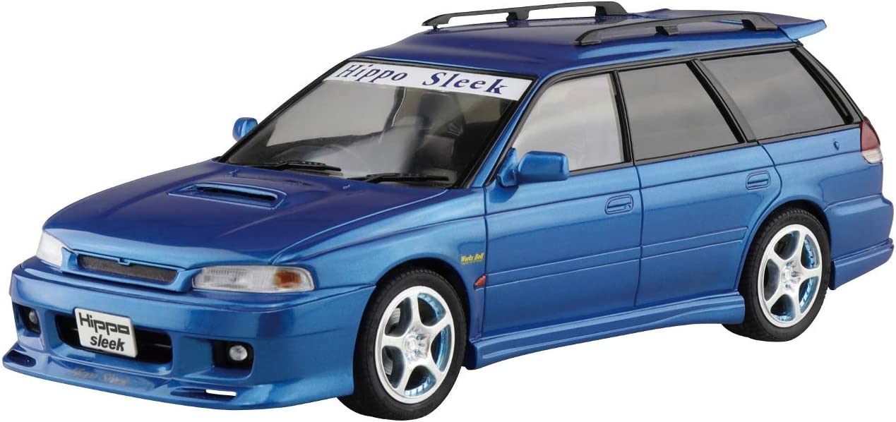 Aoshima 1/24 Scale Kit 58008 Hippo Sleek BG5 Legacy Touring Wagon '93 (Subaru) Model Kit