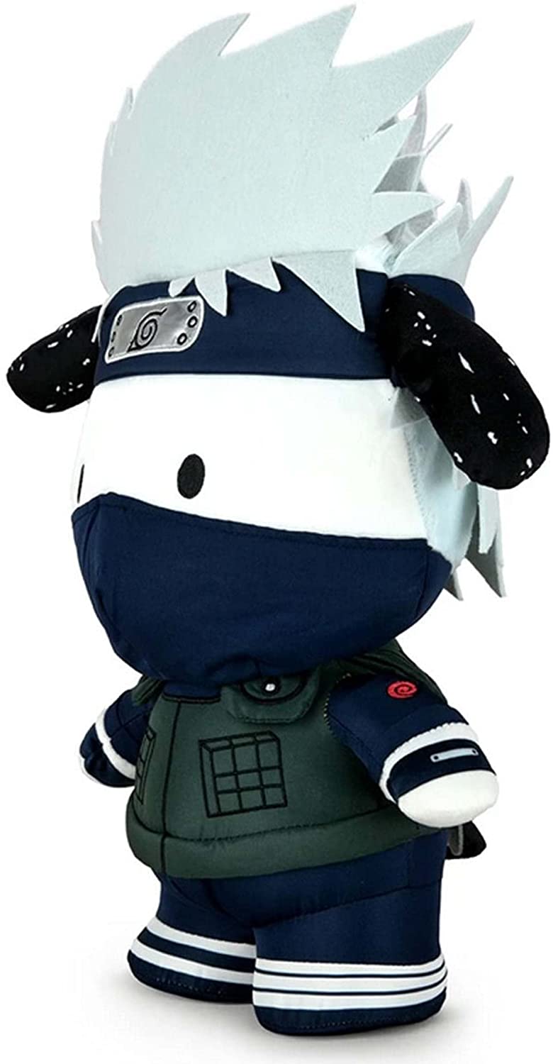 Kidrobot Hello Kitty x Naruto 13"- Kakashi Plush Super Anime Store