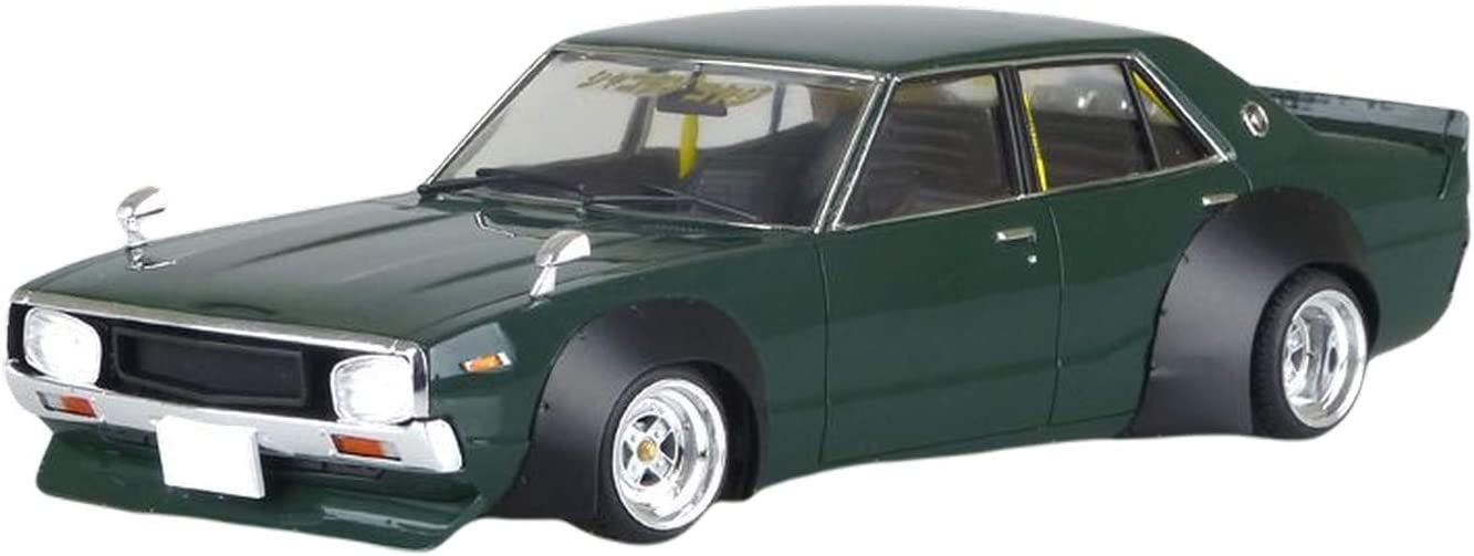 Aoshima 1/24 Scale Liberty Walk No.8 LB Works Kenmeri 4Dr 2015 Ver. - Plastic Model Kit