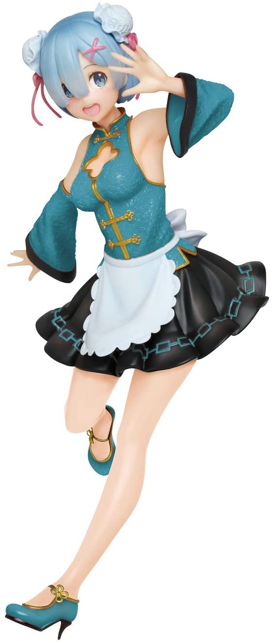 Taito Re:Zero Precious Figure Rem Mandarin Maid ver. Renewal Super Anime Store