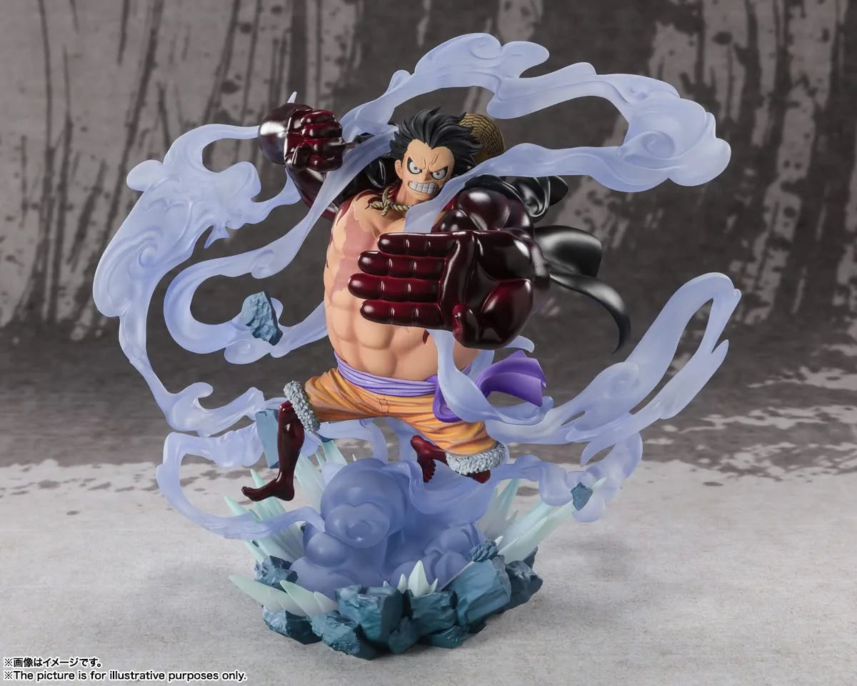 NACIONES TAMASHII - One Piece - Mono .D. Luffy (Gear4 Batalla de monstruos en Onigashima), Figura de Bandai Spirits FiguartsZERO