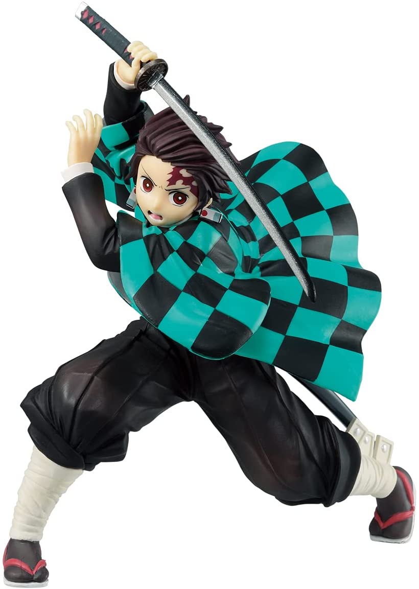 Tanjiro Kamado-Reprint Ver. (Proceed With Unbreakable Heart And Sword) "Demon Slayer: Kimetsu no Yaiba", Bandai Ichibansho Figure