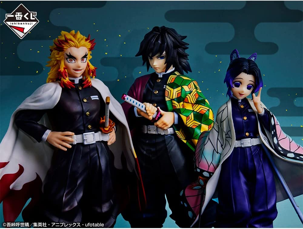 Ichiban - Demon Slayer: Kimetsu no Yaiba - Kyojuro Rengoku (The Hashira), Bandai Spirits Ichibansho Figure
