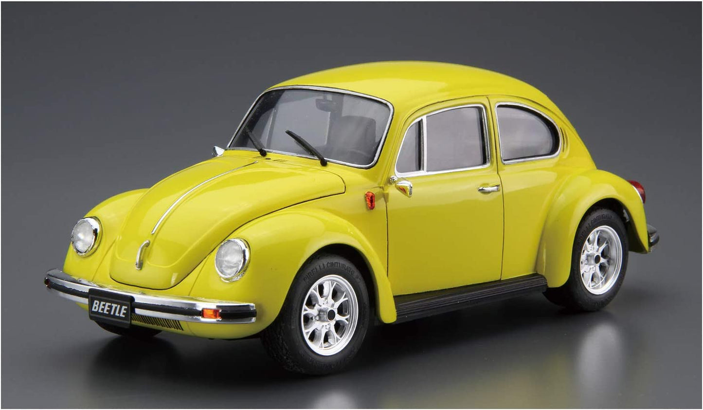 Aoshima 1/24 Scale 13Ad Beetle 1303S '73 - Plastic Model Building Kit