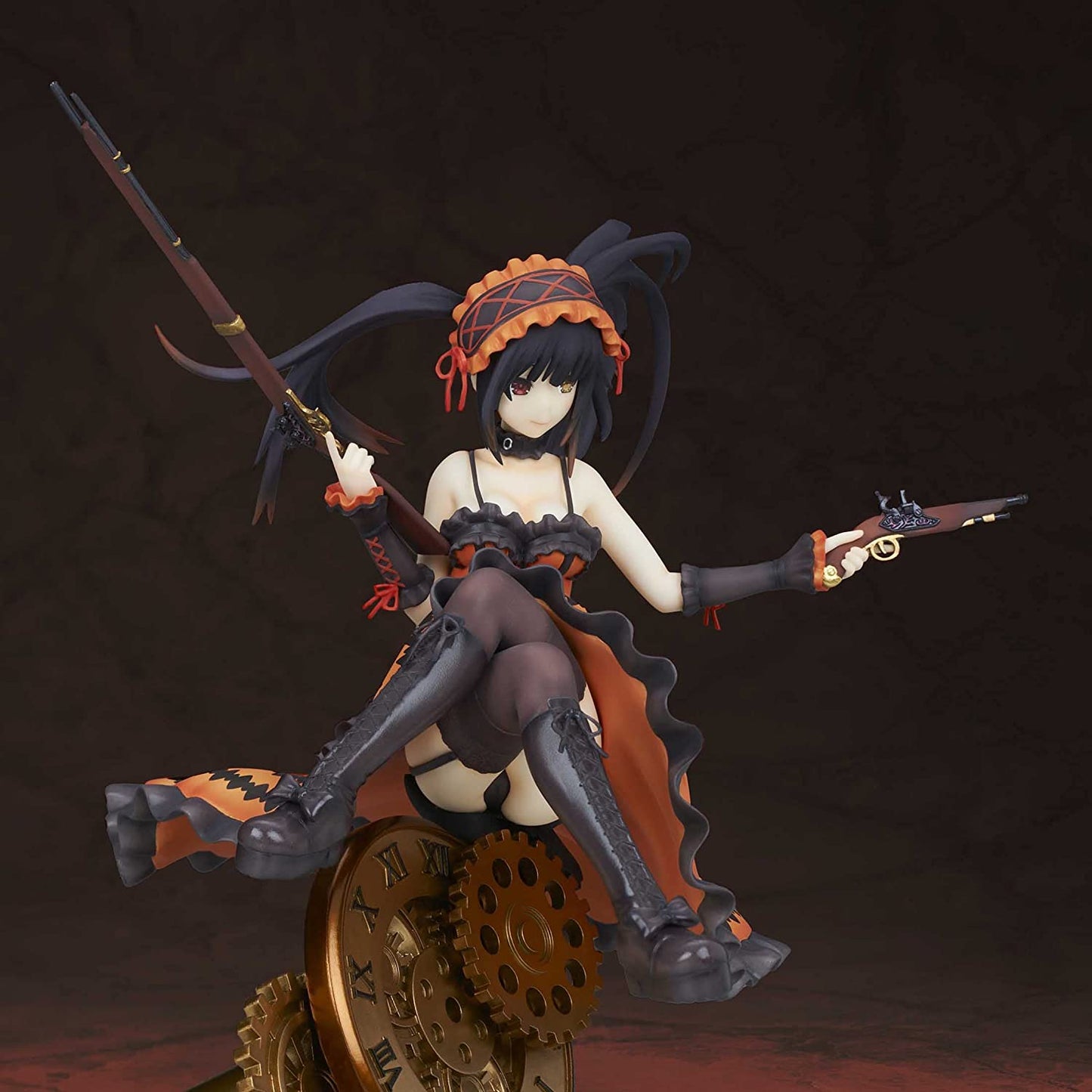 Kaitendoh Date A Live: Kurumi Tokisaki 1:7 Scale Fully Painted PVC Figure Super Anime Store