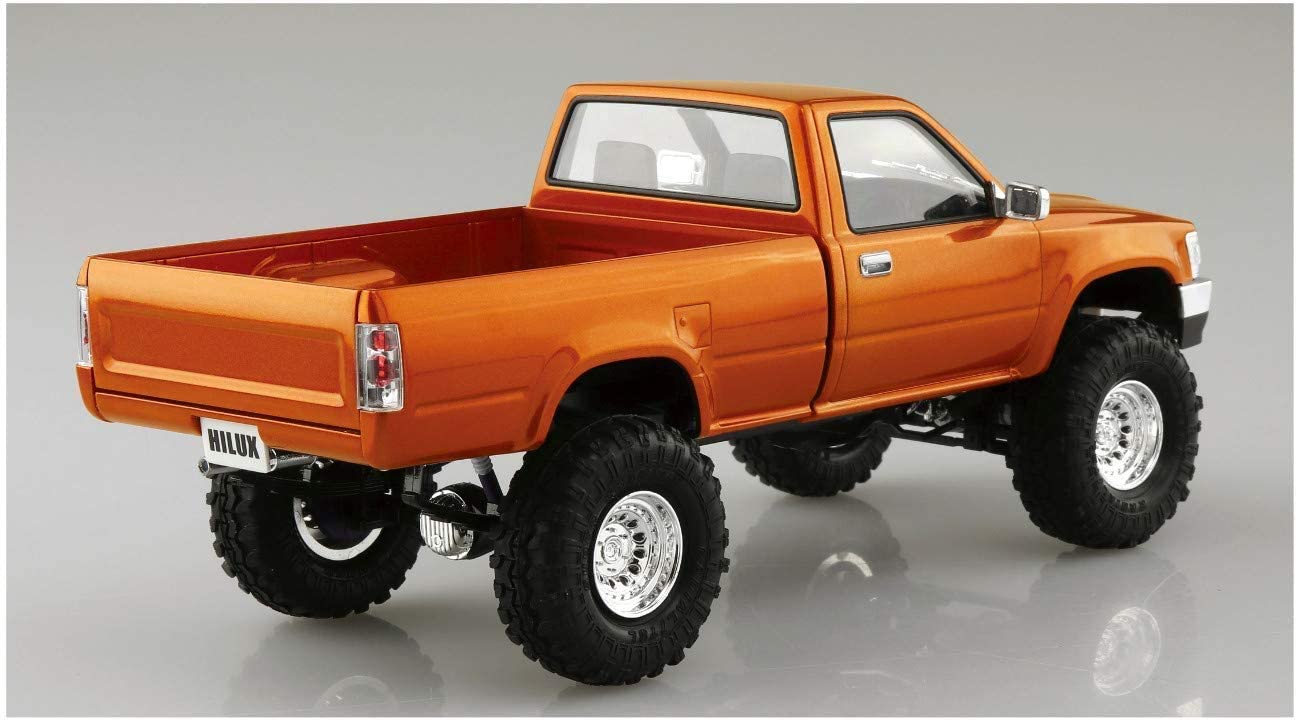 Aoshima 1/24 RN80 HILUX LONGBED LIFTUP '95 (TOYOTA) Model Kit Super Anime Store