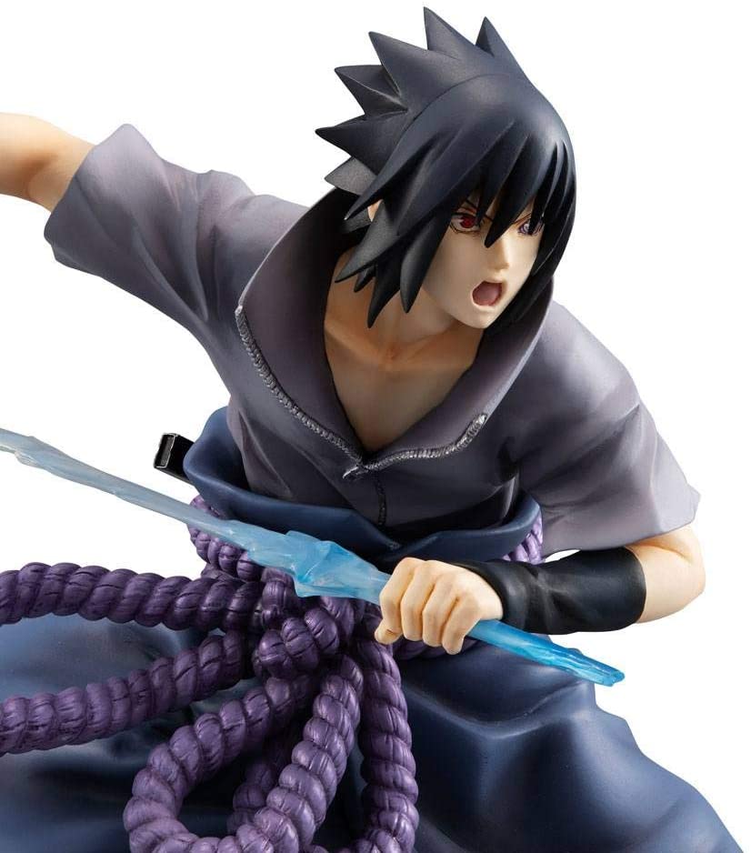 Naruto Shippuden Gem Series Naruto Sasuke Uchiha Shinobi World War Ver. Figure Super Anime Store