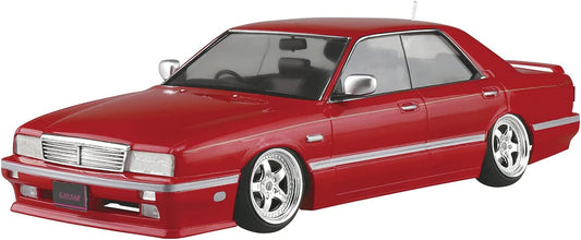 Aoshima 1/24 Scale Y31 CIMA Obayashi Ver. '89Nissan - Plastic Model Building Vehicle Kit