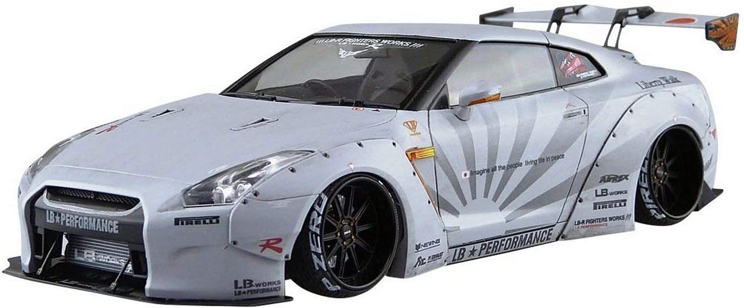Aoshima LB Works R35 GT-R Ver.2 1/24 Scale kit - Plastic Model Building Kit Super Anime Store