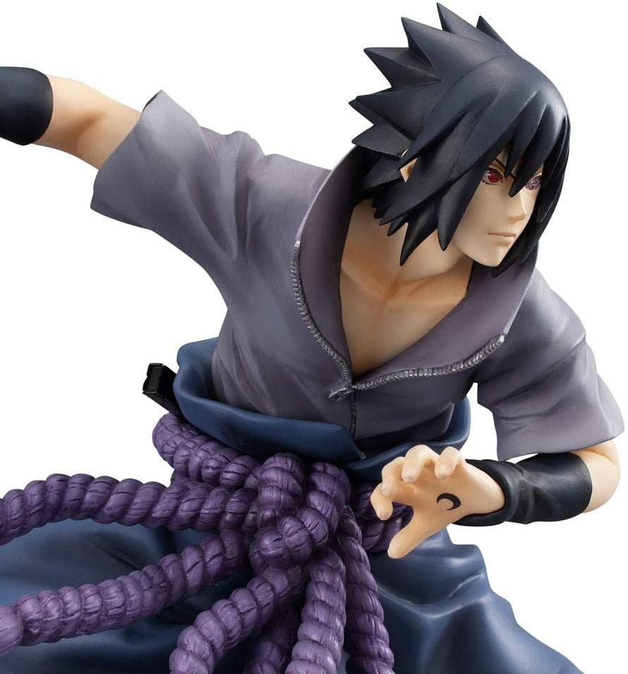 Naruto Shippuden Gem Series Naruto Sasuke Uchiha Shinobi World War Ver. Figure Super Anime Store