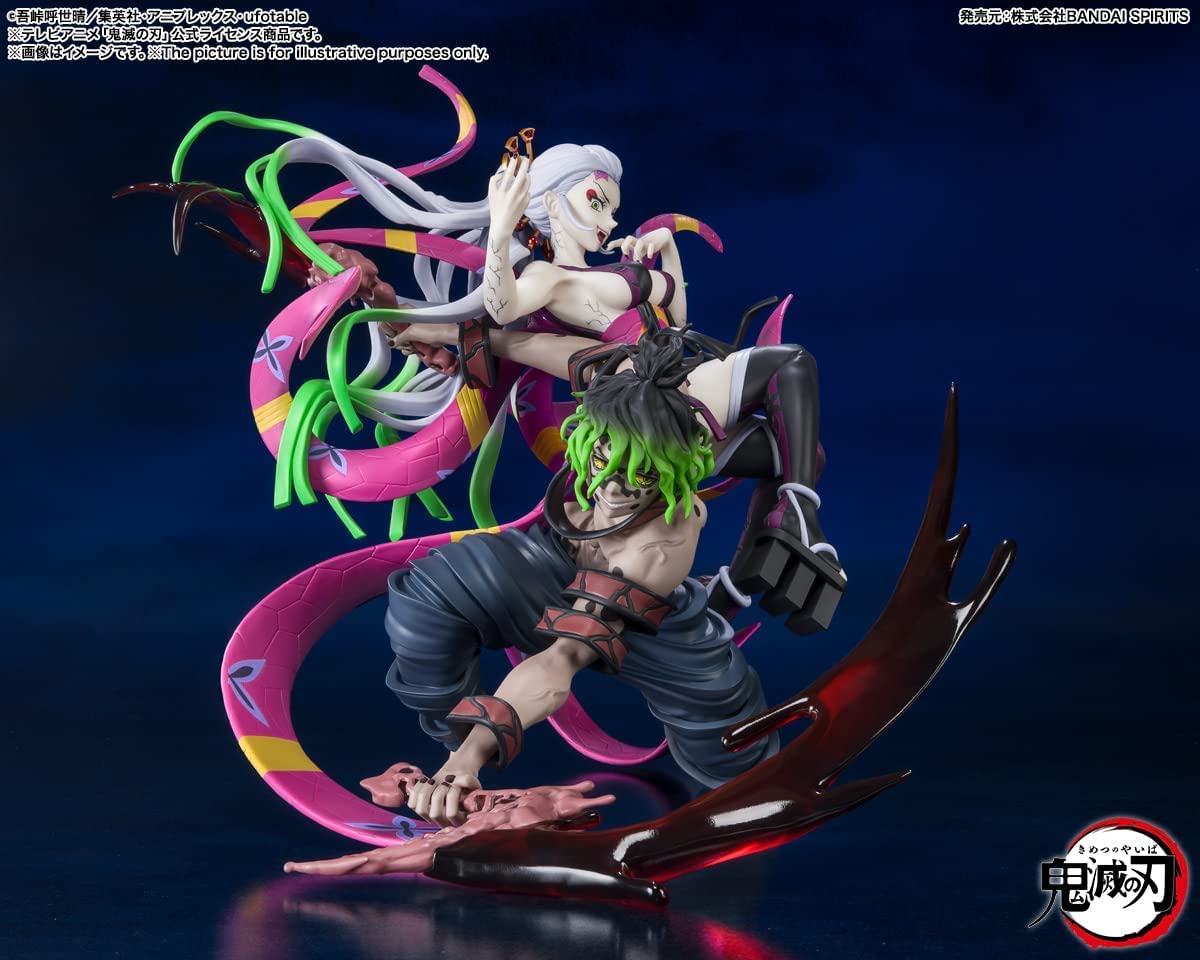 TAMASHII NATIONS - Demon Slayer: Kimetsu no Yaiba - Daki and Gyutaro, FiguartsZERO Figure