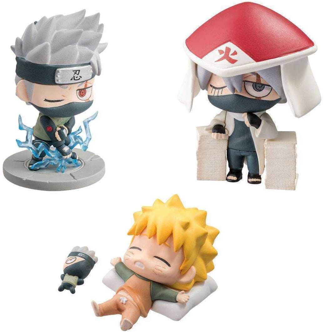 Megahouse Petit Chara Land Naruto Shippuden: Kakashi Hatake Special Set Figure Super Anime Store