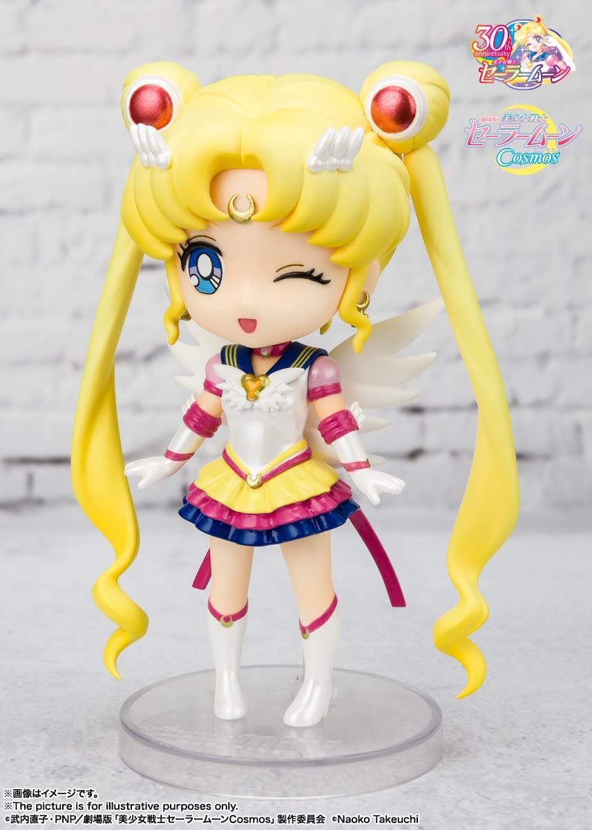 Tamashii Nations - Pretty Guardian Sailor Moon Cosmos - Eternal Sailor Moon (Cosmos Edition), Bandai Spirits Figuarts Mini Figure