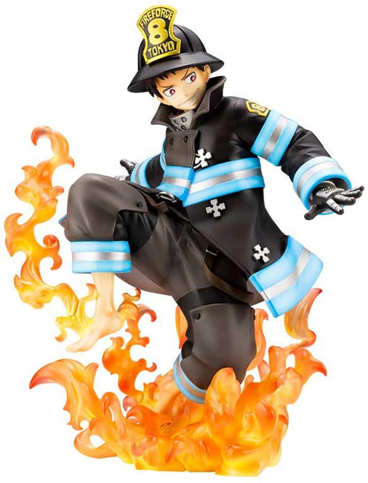 ARTFX J Fire Force Enen no Shouboutai Shinra Kusakabe 1/8 Komplette Figurenstatue