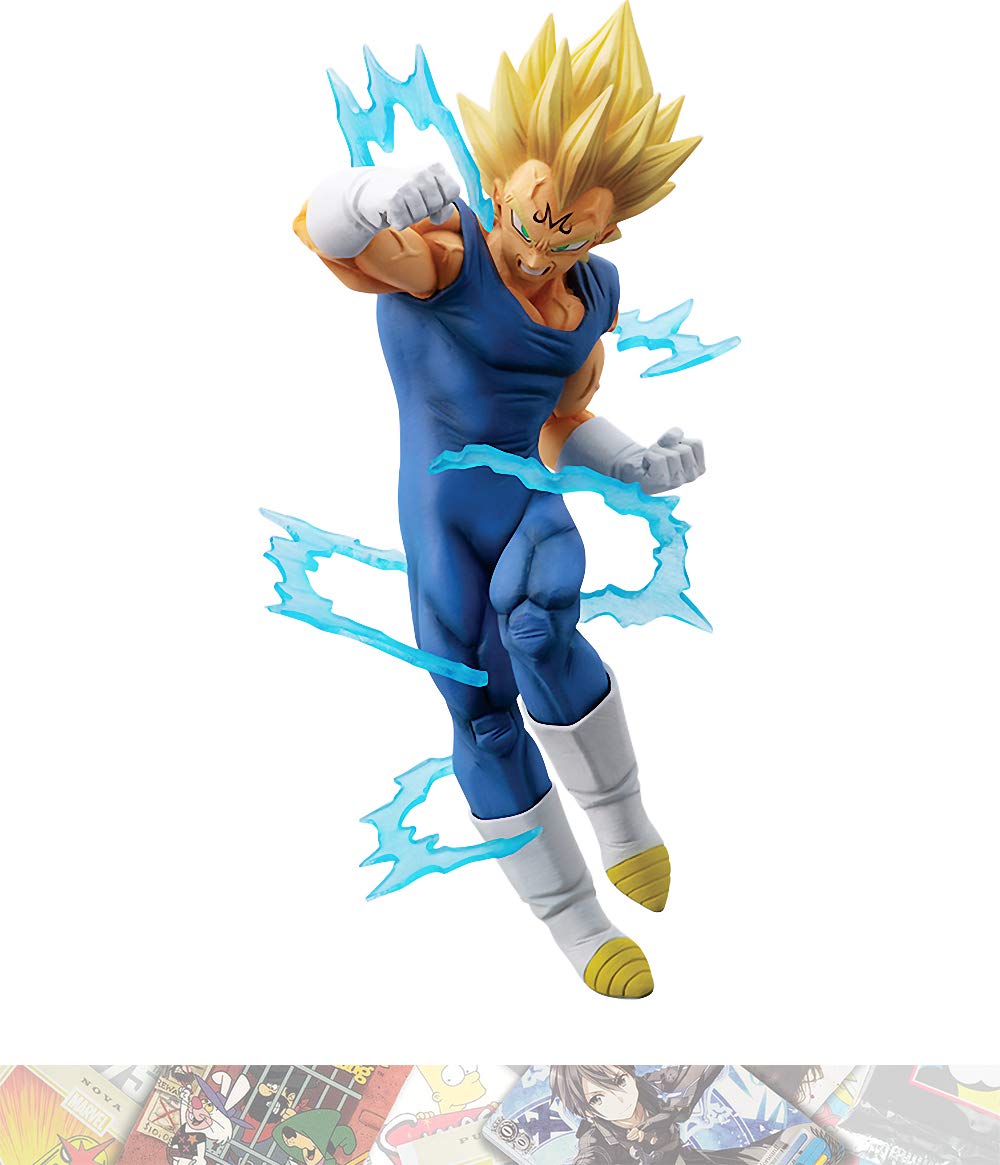 Dragon Ball Z Dokkan Battle Collab Majin Vegeta Figure - Super Anime Store FREE SHIPPING FAST SHIPPING USA