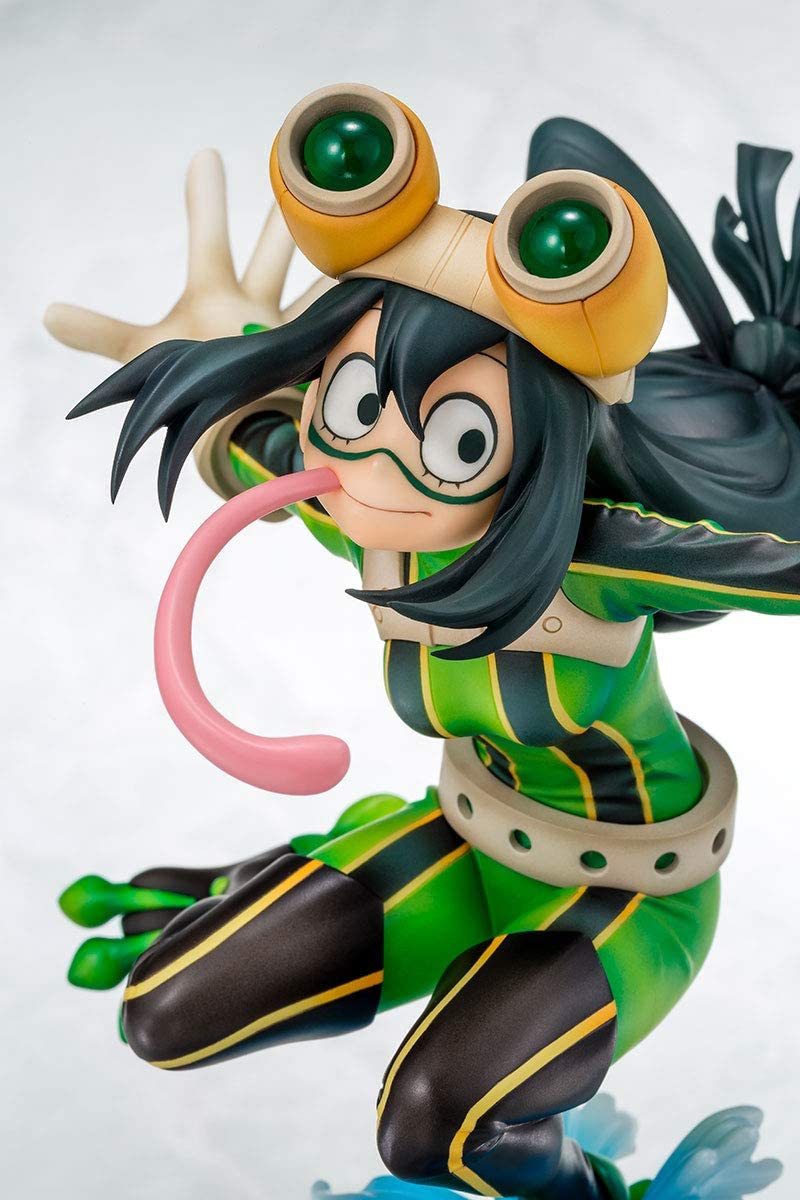 Bell Fine My Hero Academia: Tsuyu Asui (Hero Suit Version) 1:8 Scale PVC Figure Super Anime Store