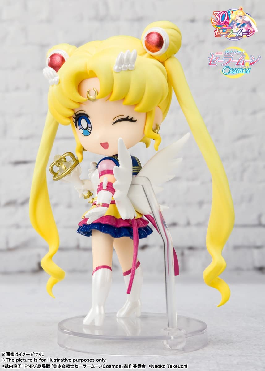 Tamashii Nations - Pretty Guardian Sailor Moon Cosmos - Eternal Sailor Moon (Cosmos Edition), Bandai Spirits Figuarts Mini Figure