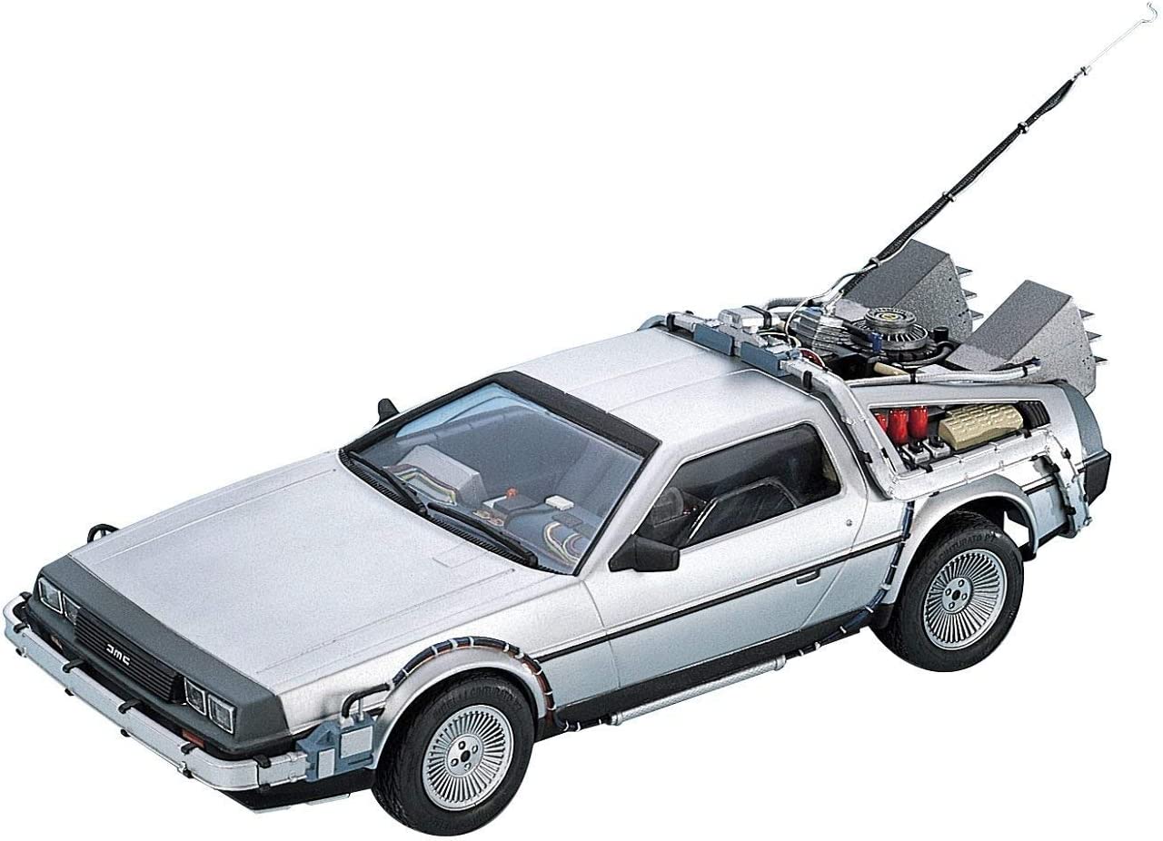 Aoshima 1/24 Scale BT-01 Delorean BttF Part I - Plastic Model Building Kit