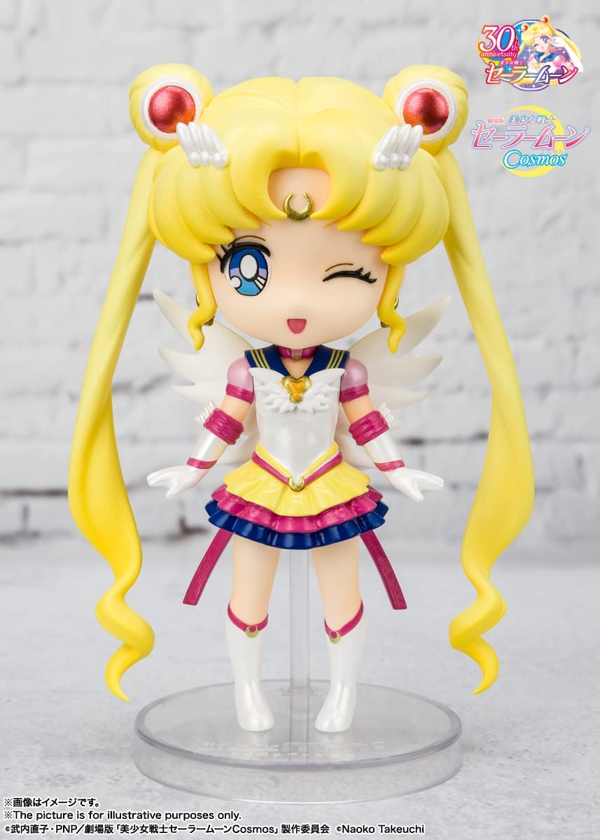 Tamashii Nations - Pretty Guardian Sailor Moon Cosmos - Eternal Sailor Moon (Cosmos Edition), Bandai Spirits Figuarts Mini Figure