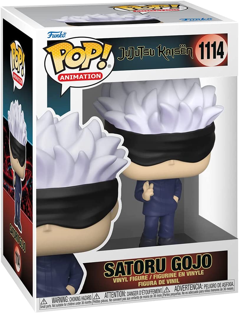 Funko Pop! 1114 Animation: Jujutsu Kaisen - Gojo Satory Figure