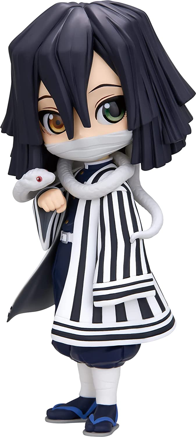 Demon Slayer Kimetsu No Yaiba Qposket Obanai Iguro Figure (Ver.A)