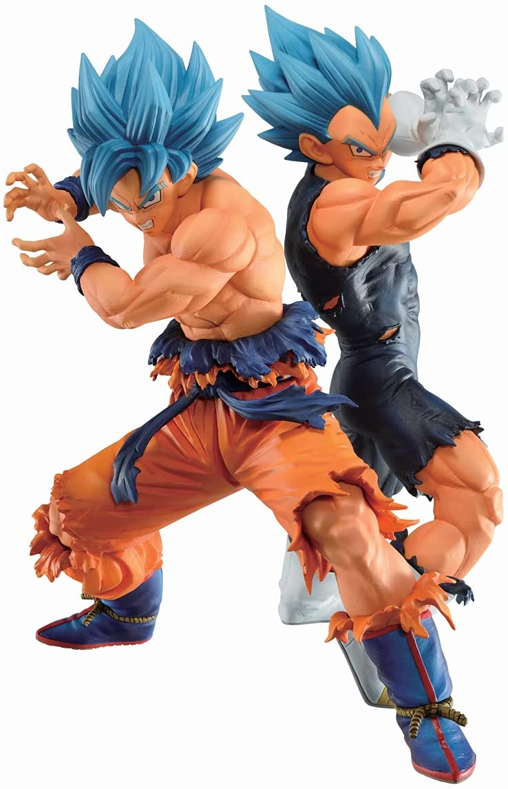 Ichiban – Dragon Ball Super – Son Goku (Super-Saiyajin-Gott Super-Saiyajin) & Vegeta (Super-Saiyajin-Gott Super-Saiyajin) (Vs Omnibus Super), Bandai Ichibansho-Figur