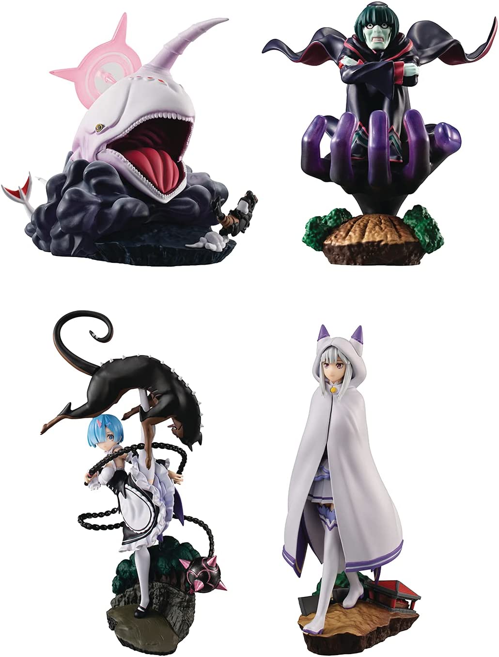 Petitrama Series Re:Zero -Starting Life in Another World- Re:Memory Box (4er-Set) (PVC-Figur)