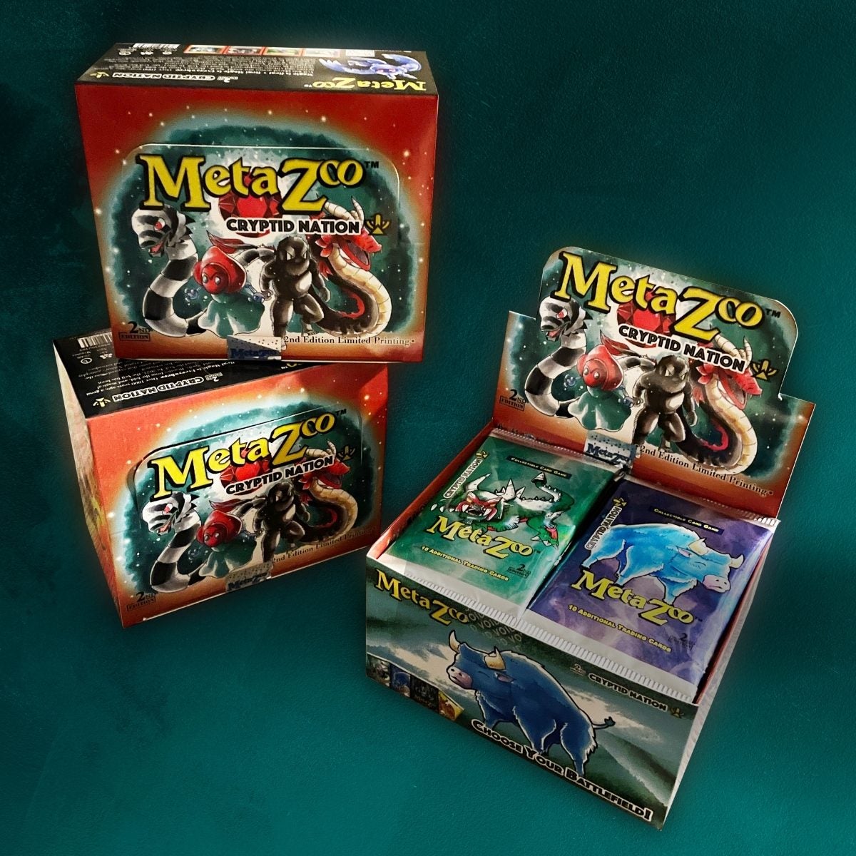 metazoo 2nd edition booster box Amazon.com: MetaZoo TCG: 2nd Edition Cryptid Nation Booster Box : Toys & Games