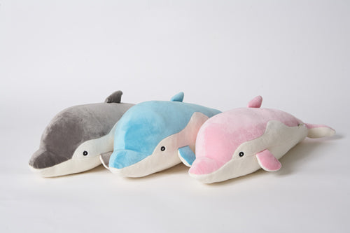 Kawaii 26" Scooshin Dolphin Plush Pillow Super Anime Store