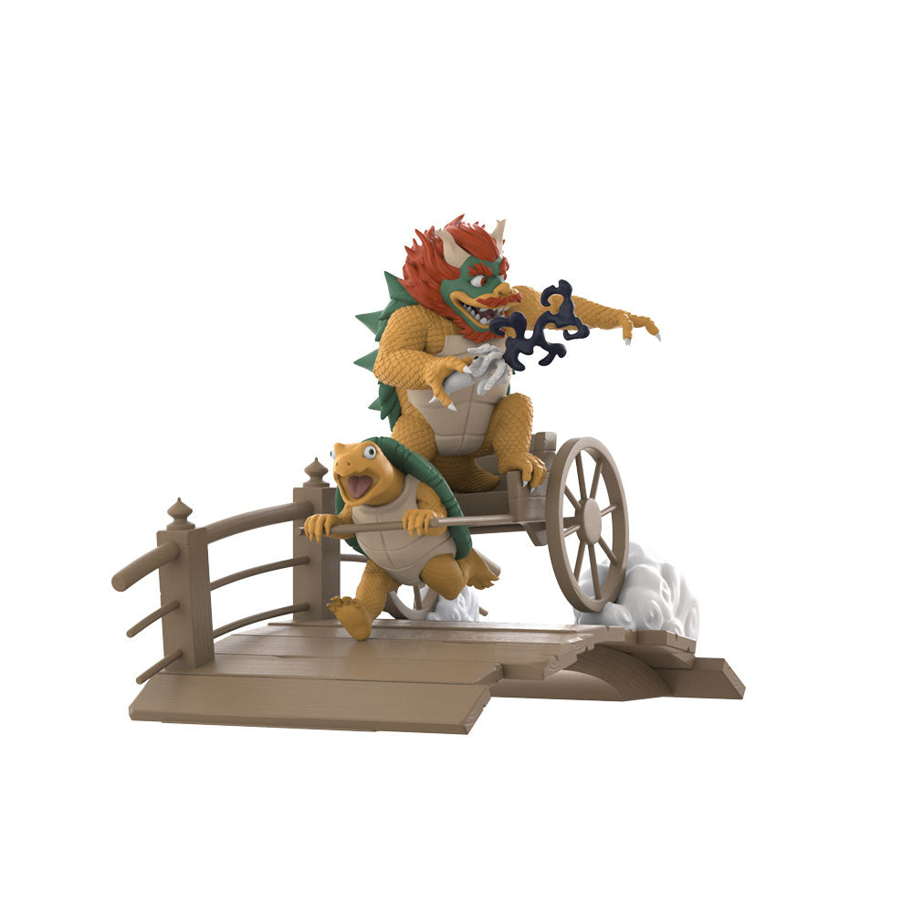 Migthy Jaxx Kunstspielzeug – Ukiyo-E Rikscha-Kart-Schildkröte Daimao von Jedhenry – Mighty Jaxx-Figur