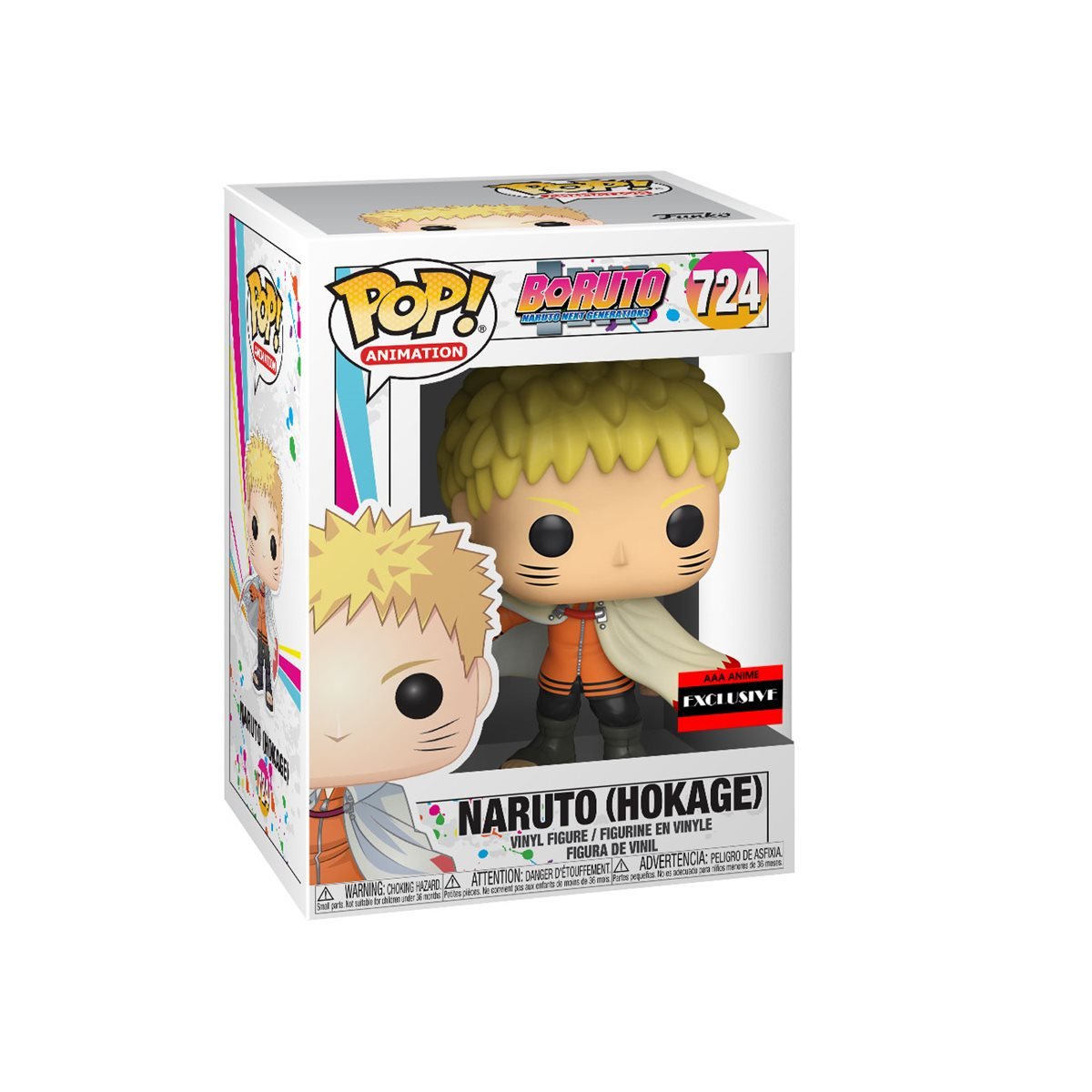 Funko POP 724 Anime: Boruto: Naruto Next Generations Naruto Hokage Pop! Vinyl Figure - AAA Anime Exclusive Figure Super Anime Store