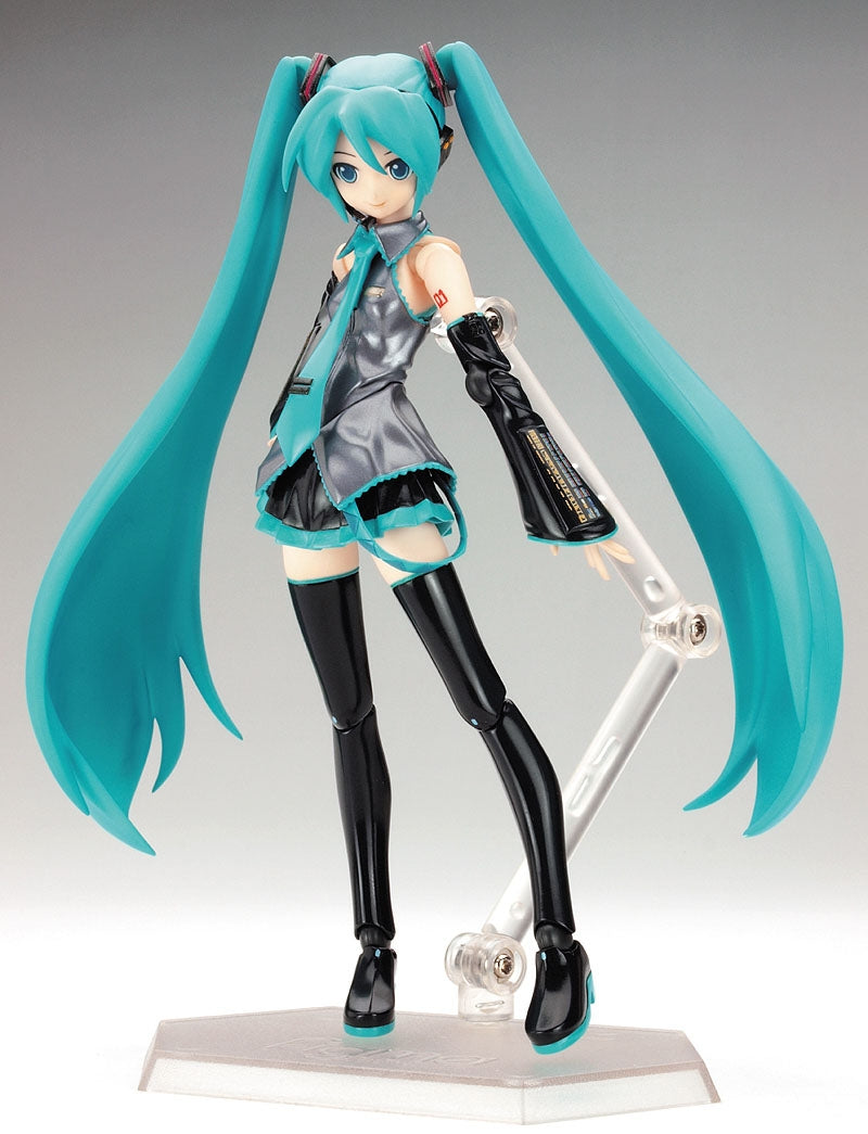 Character Vocal Series 01: Miku Hatsune figma 014 Miku Hatsune Figure (はつねみく ふぃぐま) Super Anime Store