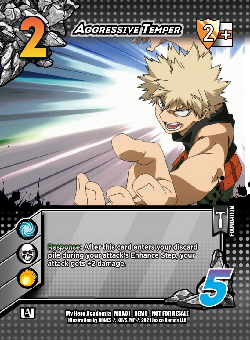 Juego de cartas coleccionables My Hero Academia Serie 1 Unlimited | Paquete de refuerzo de un solo paquete de 10 tarjetas | Tarjetas coleccionables para adultos y adolescentes | Mayores de 14 años | 2 jugadores | Promedio Tiempo de juego 45+ minutos