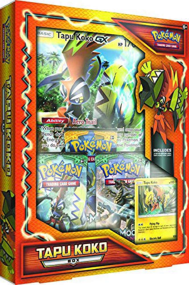 koko pokemon card Pokemon TCG: Tapu Koko Box, INTL version Super Anime Store