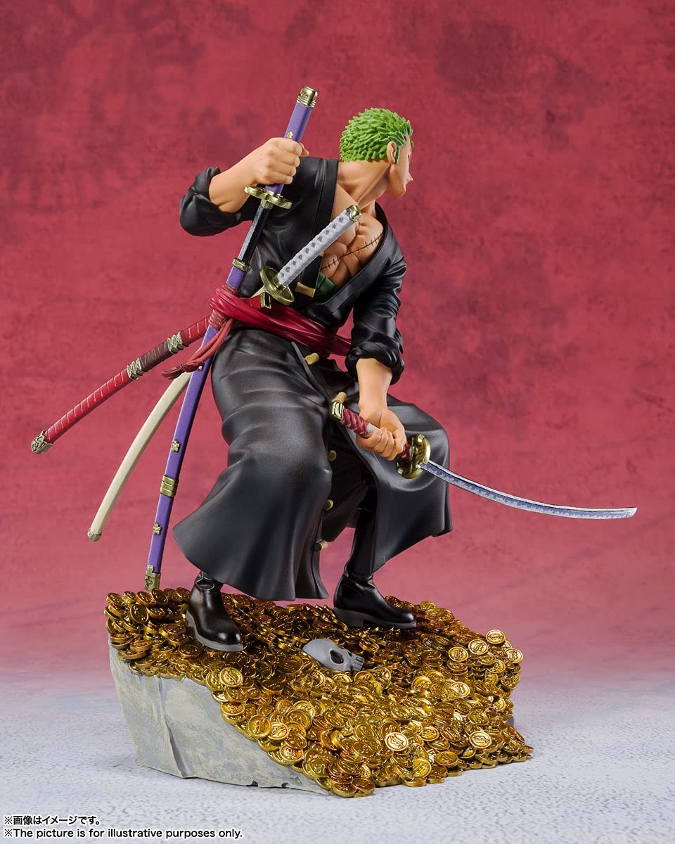 Tamashi Nations - One Piece - Roronoa Zoro - WT100 Commemorative Eiichiro Oda Illustration DAIKAIZOKU HYAKKEI, Bandai Spirits Figuarts Zero Figure