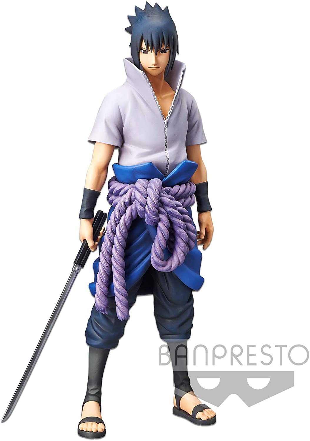 Banpresto Naruto Shippuden Uchiha Sasuke Grandista Nero Figure Super Anime Store