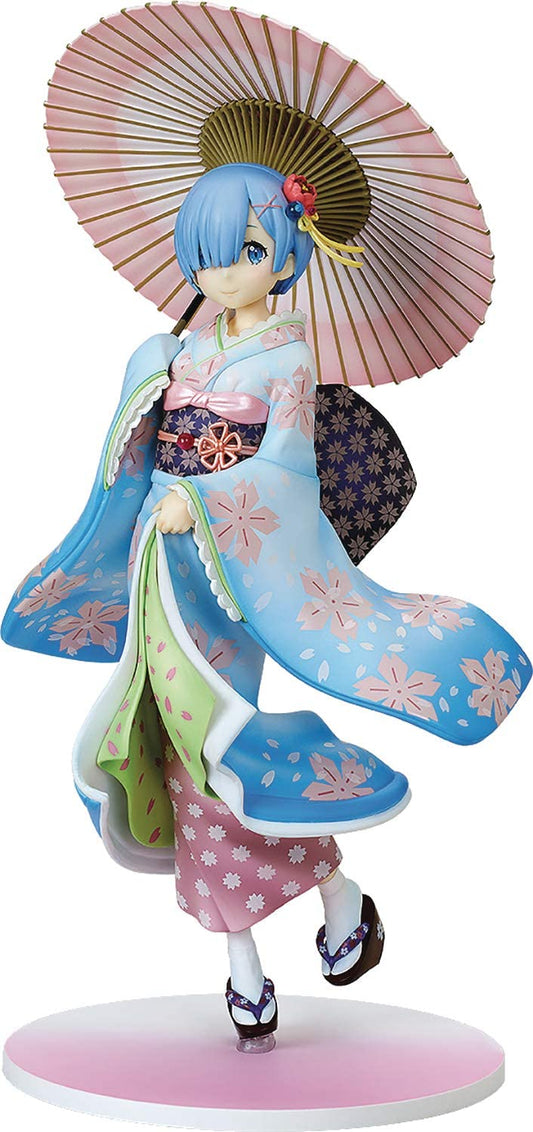 Kadokawa Re:Zero - Starting Life in Another World: Rem (Ukiyo-e Cherry Blossom Version ) 1:8 Scale Figure Super Anime Store
